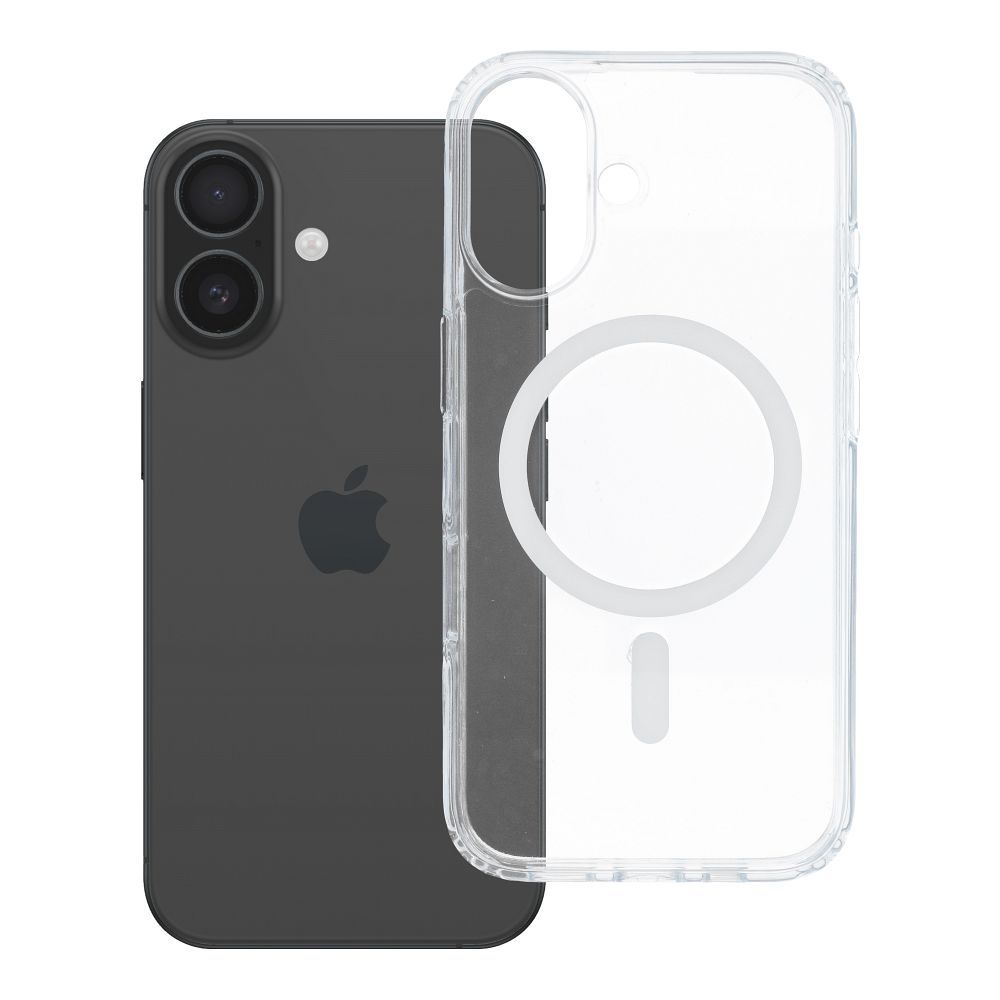 Husa Transparent Mag pentru iPhone 16 Elite (STR / Non-yellowing / Camera Control Button) Compatible cu Magsafe Transpar