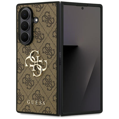 Husa Guess Big 4G Logo Classic Logo pentru Samsung Galaxy Z Fold7 Maro