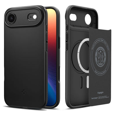 Husa Spigen Thin Fit Mag Magsafe pentru iPhone 17 Air Negru