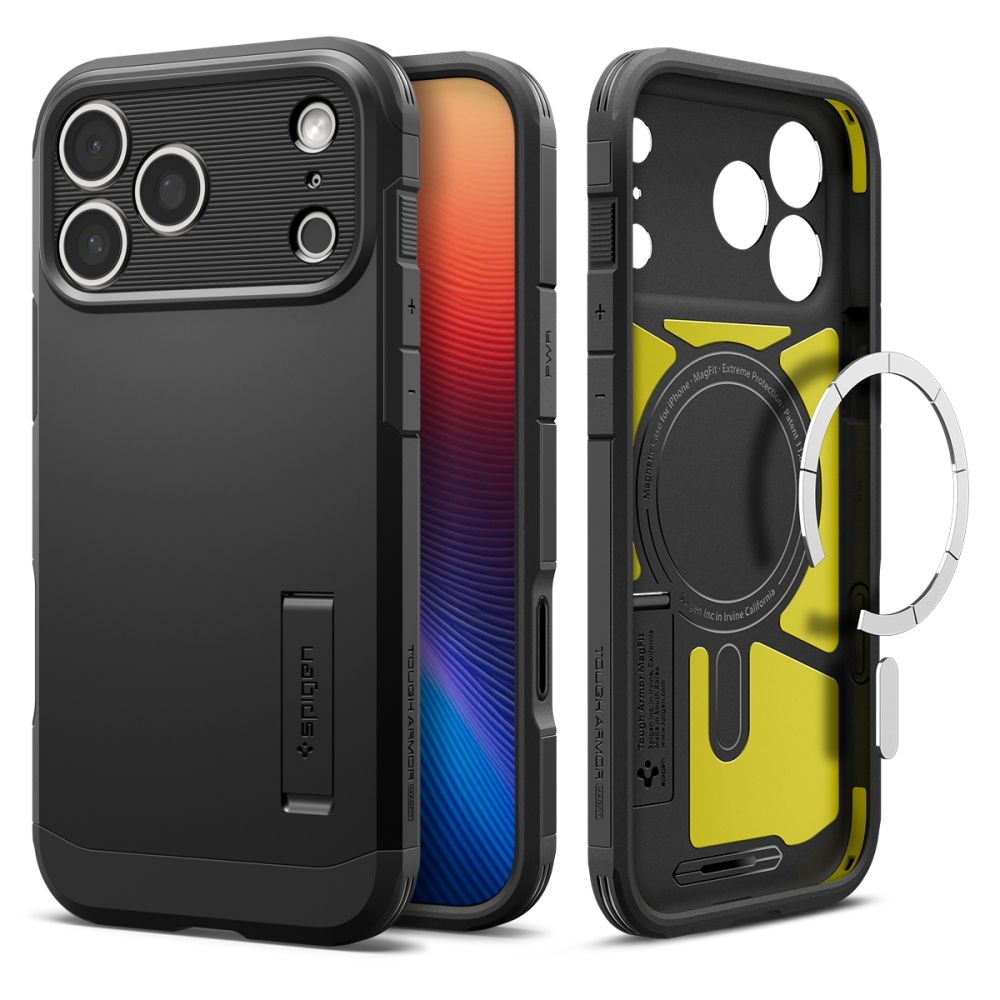 Husa Spigen Tough Armor ”T” Mag Magsafe pentru iPhone 17 Pro Negru