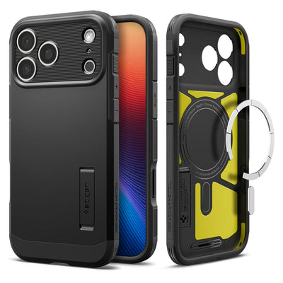 Husa Spigen Tough Armor ”T” Mag Magsafe pentru iPhone 17 Pro Negru