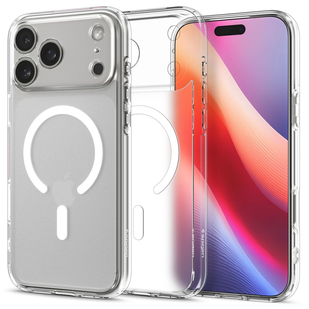 Husa Spigen Ultra Hybrid Mag Magsafe pentru iPhone 17 Pro Max Frost Alb