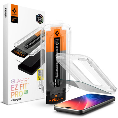 Folie Spigen sticla Glas.tr ”Ez Fit Pro” iPhone 16 Pro Max / 17 Pro Max Privacy