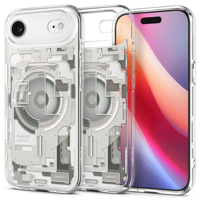 Husa Spigen Ultra Hybrid Mag Magsafe pentru iPhone 17 Air Zero One Natural Titanium