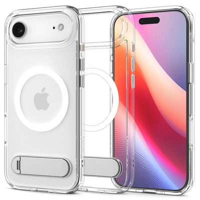 Husa Spigen Ultra Hybrid ”S” Mag Magsafe pentru iPhone 17 Air Transparent/Alb