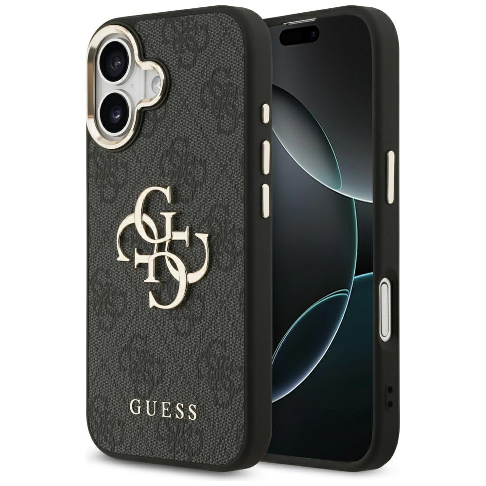 Husa Guess pentru iPhone 17 HC 4G PU W/ BIG 4G Classic Logo GD Negru