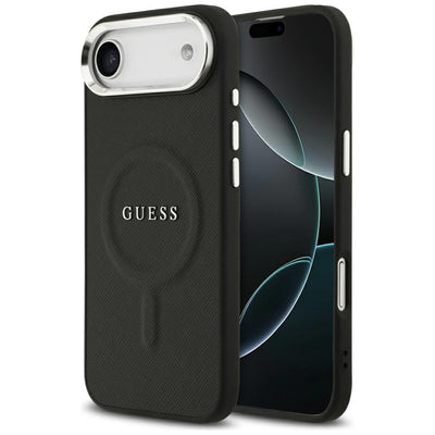 Husa Guess Classic Logo Magsafe pentru iPhone Air Negru