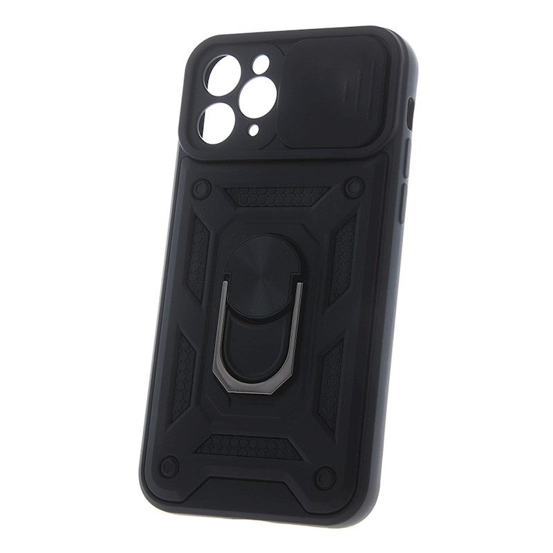 Husa Defender Slide pentru Xiaomi Redmi 15C 4G EU / 15C 5G EU (173.16 X 81.06 X 8.2 Mm) Negru