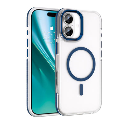 Husa Etteri Icy Mag pentru iPhone 17 Albastru