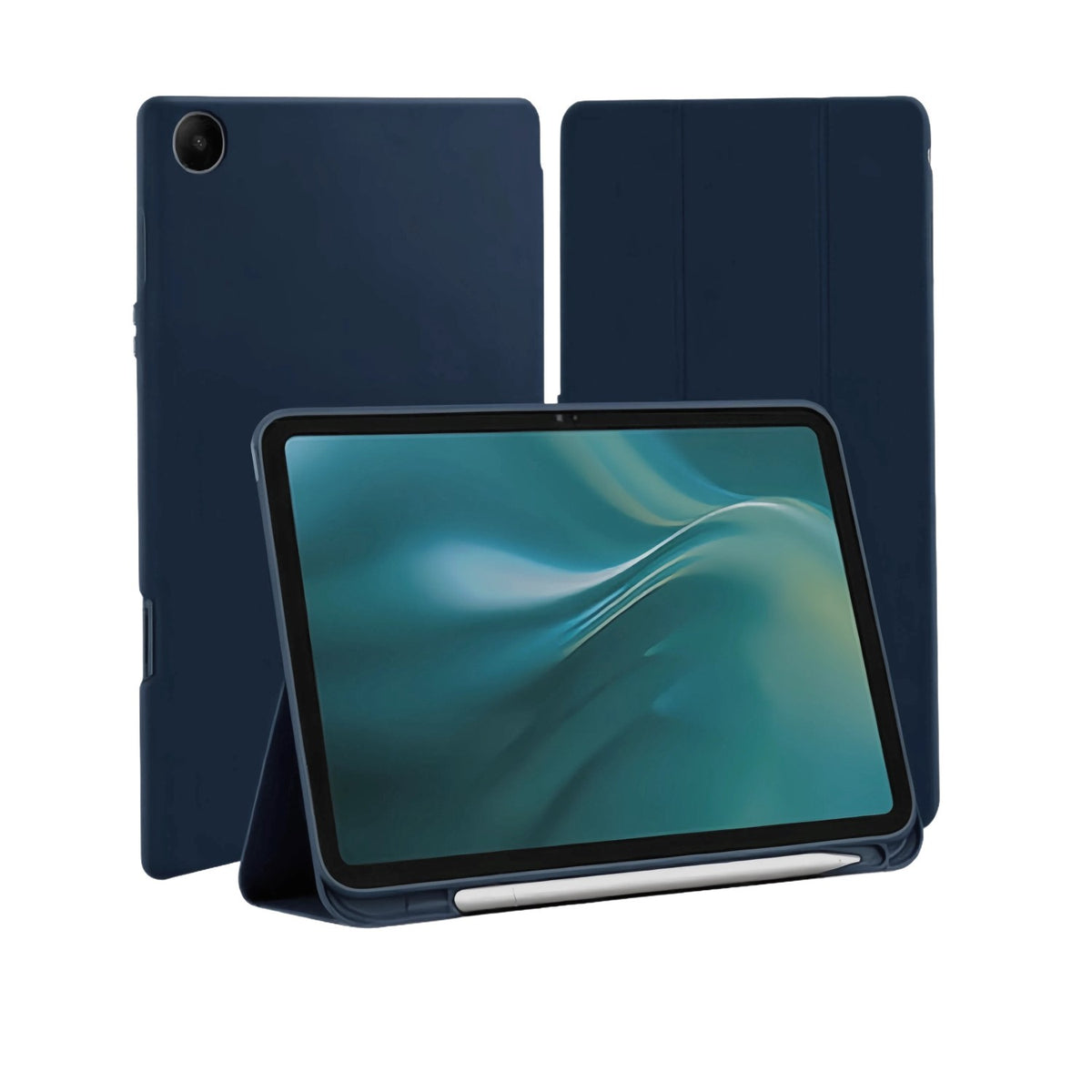 Husa Etteri pentru Samsung Galaxy Tab A9 2023 / A11 2025 8,7' Albastru inchis