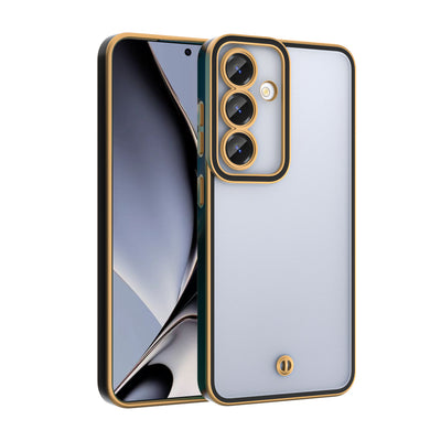 Husa Silky Auriu pentru Oppo Reno 13F 5G (Global) / 13FS 5G Negru
