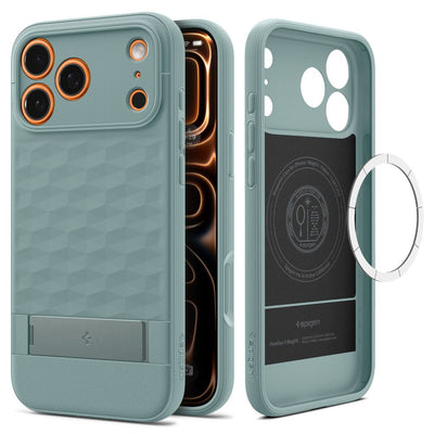 Husa Spigen Parallax ”S” Mag Magsafe pentru iPhone 17 Pro Sage Verde