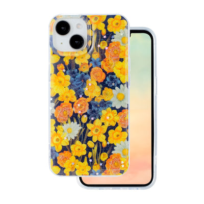 Husa Glow Glam pentru iPhone 11 Portocaliu