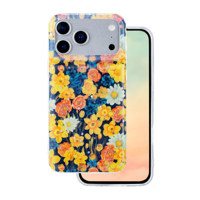 Husa Glow Glam pentru iPhone 17 Pro Max 6,9" Portocaliu