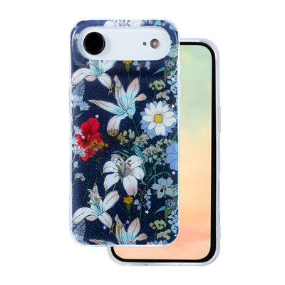 Husa Glow Glam pentru iPhone 17 Air 6,6" Albastru