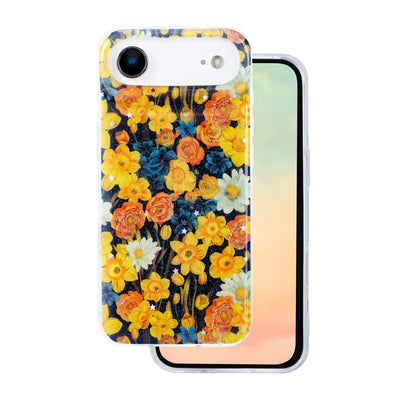 Husa Glow Glam pentru iPhone 17 Air 6,6" Portocaliu