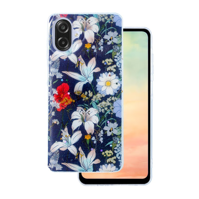 Husa Glow Glam pentru Samsung Galaxy A07 4G Albastru