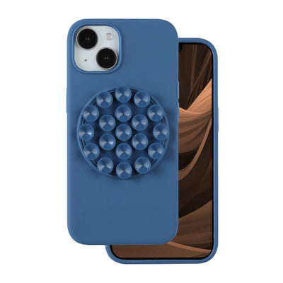 Husa Silicone Stick pentru iPhone 15 6,1" Albastru