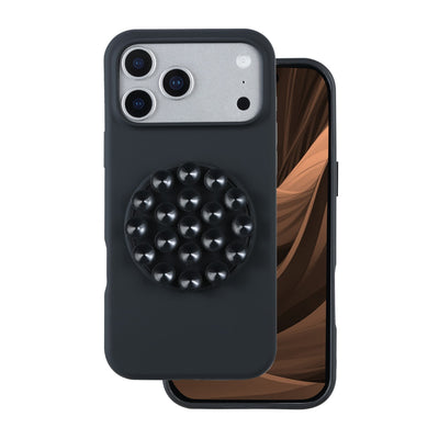 Husa Silicone Stick pentru iPhone 17 Pro 6,3" Negru