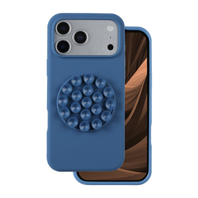 Husa Silicone Stick pentru iPhone 17 Pro 6,3" Albastru