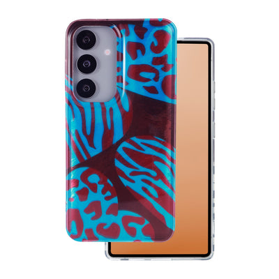 Husa Animal Print pentru Samsung Galaxy S25 Chameleon