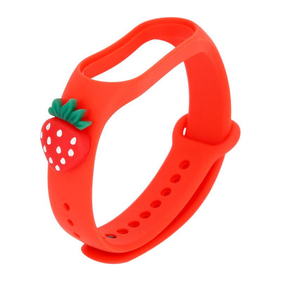 Curea Kids Band Smart Band M5/M6/M7 Rosu Strawberry