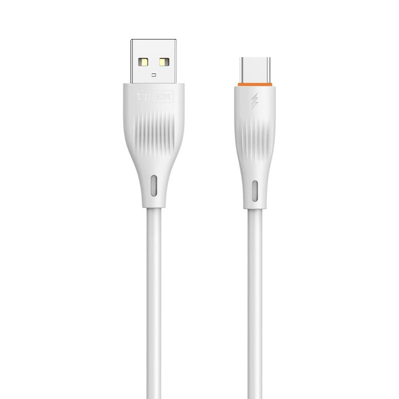 Cablu T-phox X-lite Type-c Alb 1m 3a