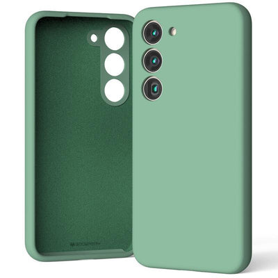 Husa Mercury Silicone Samsung S24 Fe Verde