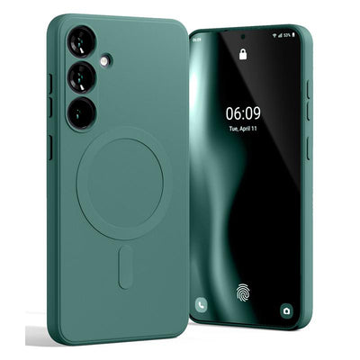 Husa Mercury Semi-silicone Magsafe Samsung S25+ Verde