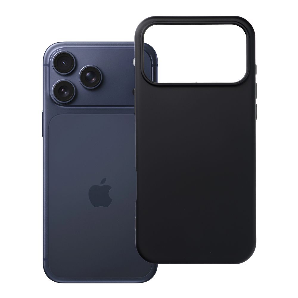 Husa Silicone pentru iPhone 18 Pro Max / 17 Pro Max Negru