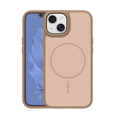 Husa Frame Thin Mag pentru iPhone 14 6,1" Maro