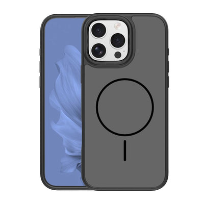 Husa Frame Thin Mag pentru iPhone 16 Pro Max 6,9" Negru