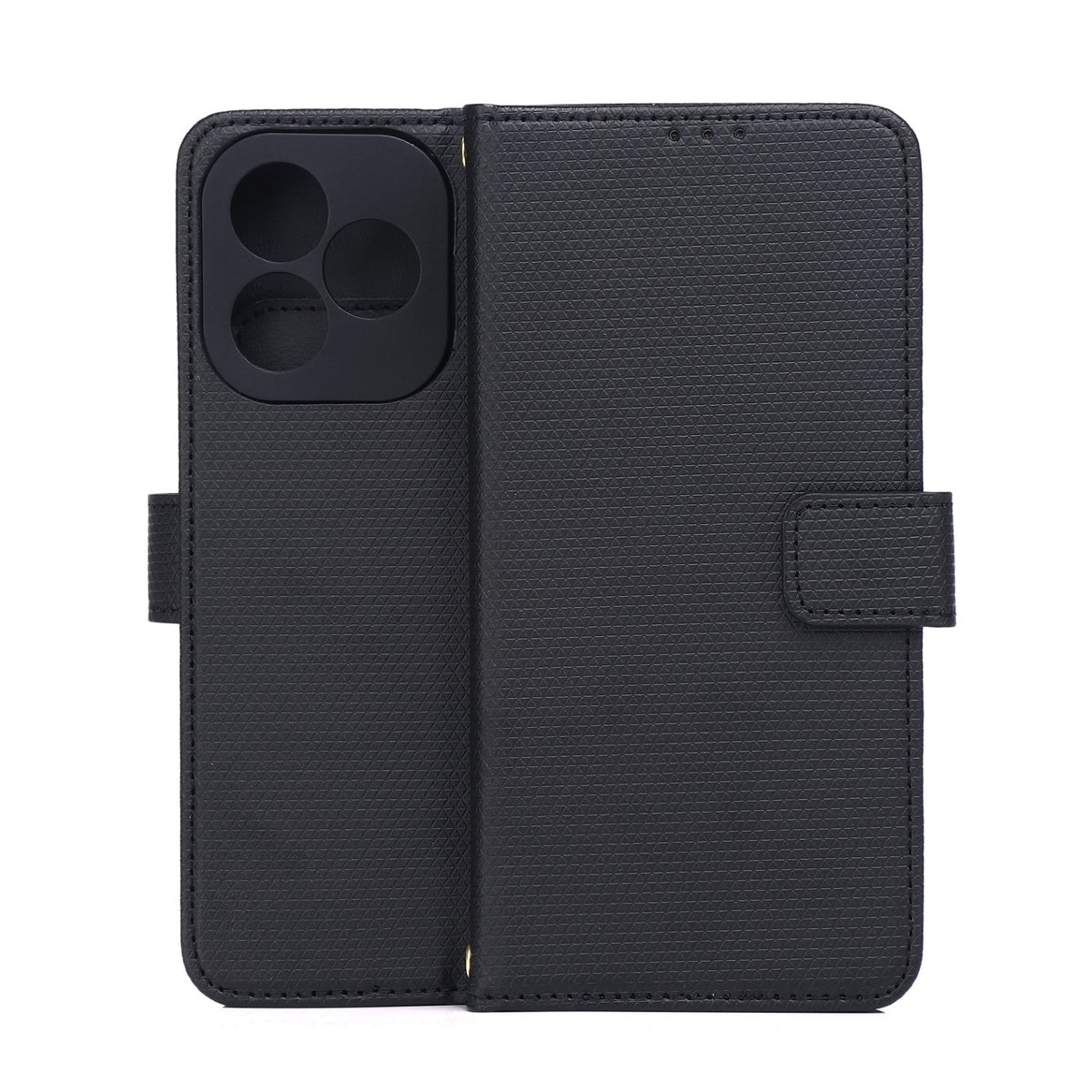 Husa Smart Triangle pentru Xiaomi Redmi A7 Pro Negru