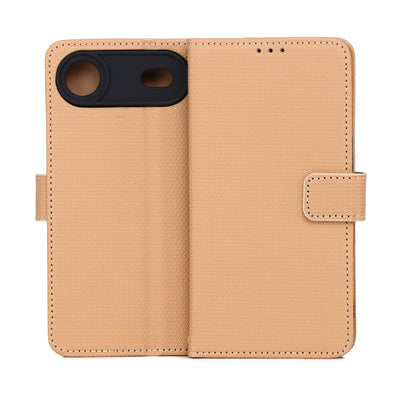 Husa Smart Triangle pentru iPhone 17 Air 6,6" Maro