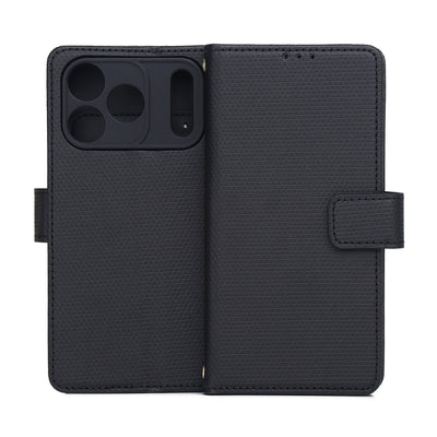 Husa Smart Triangle pentru iPhone 17 Pro 6,3" Negru