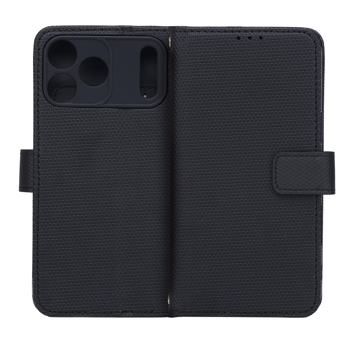 Husa Smart Triangle pentru iPhone 17 Pro Max 6,9" Negru