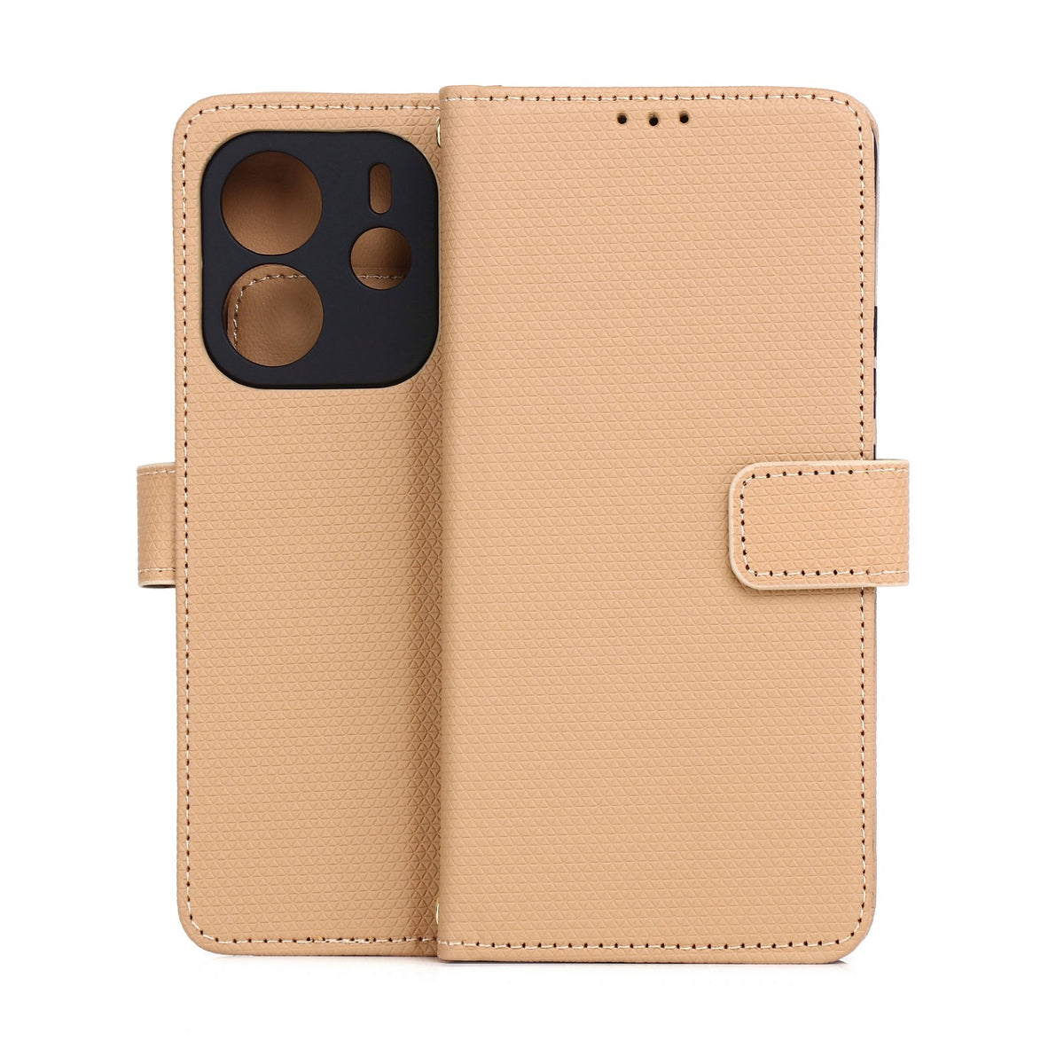 Husa Smart Triangle pentru Samsung Galaxy A37 5G Maro