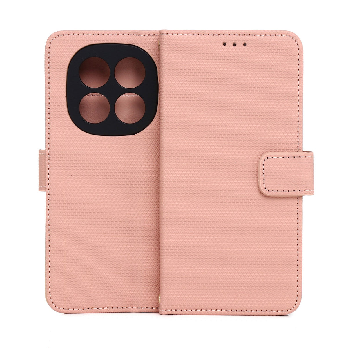 Husa Smart Triangle pentru Xiaomi Redmi Note 14 Pro Plus 5G (Global) Roz