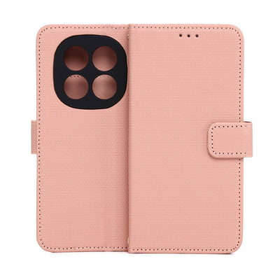 Husa Smart Triangle pentru Xiaomi Redmi Note 14 Pro Plus 5G (Global) Roz