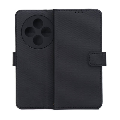 Husa Smart Triangle pentru Xiaomi Redmi 14C 4G/ 14C 5G / Redmi A4 / Poco C75 Negru