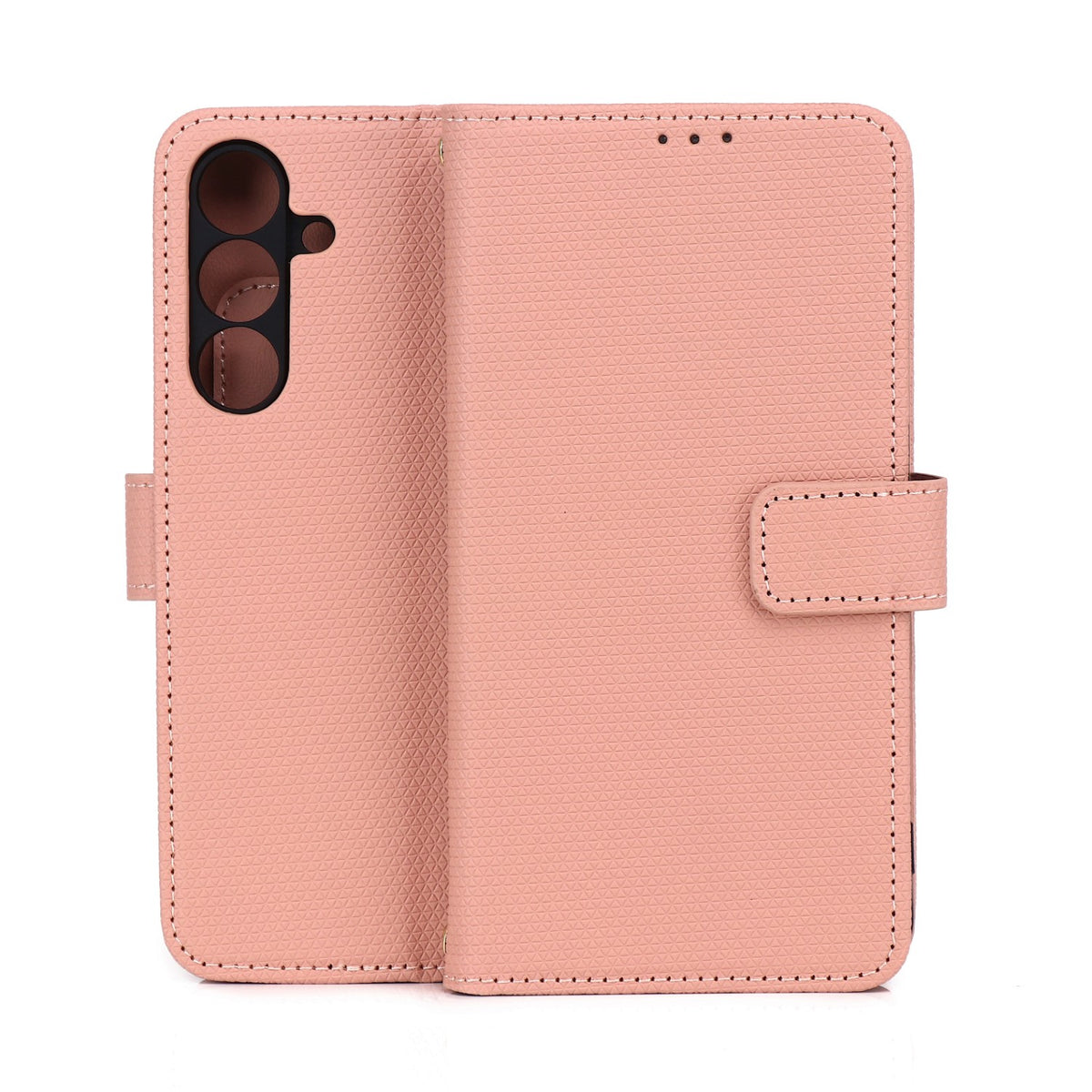 Husa Smart Triangle pentru Samsung Galaxy S25 FE Roz