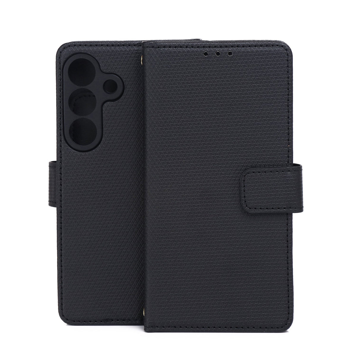 Husa Smart Triangle pentru Samsung Galaxy S26 Negru