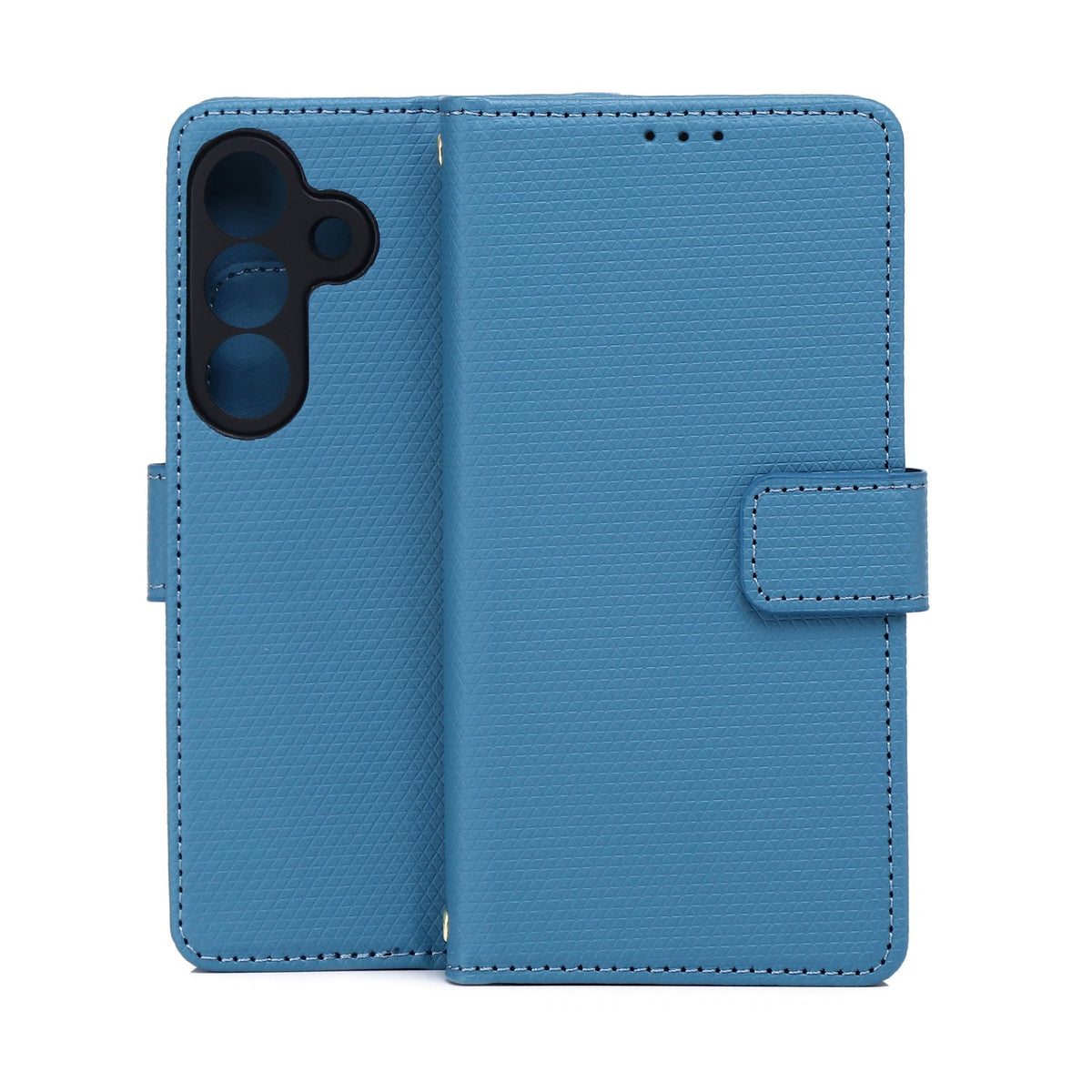 Husa Smart Triangle pentru Samsung Galaxy S26 Albastru