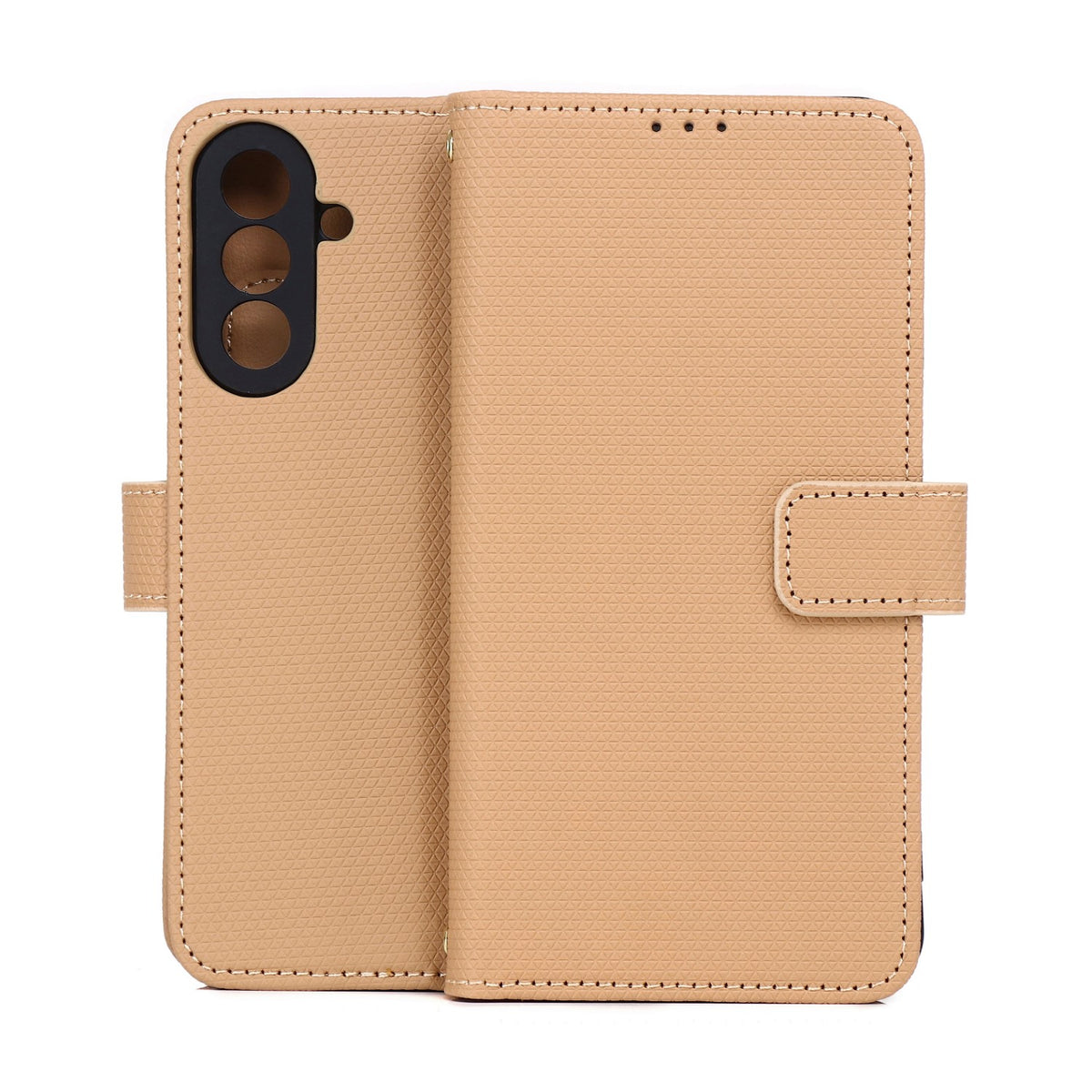Husa Smart Triangle pentru Samsung Galaxy A17 4G / A17 5G / A26 5G Maro