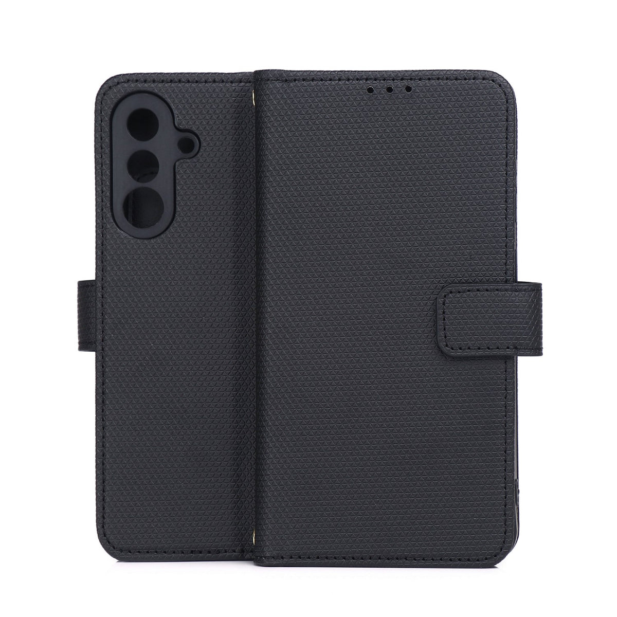 Husa Smart Triangle pentru Samsung Galaxy A36 5G / A56 5G Negru