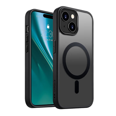 Husa Etteri Matt Mag pentru iPhone 13 6,1" Negru