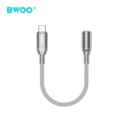 Adaptor BWOO Type C To 3.5MM Jack Bz65