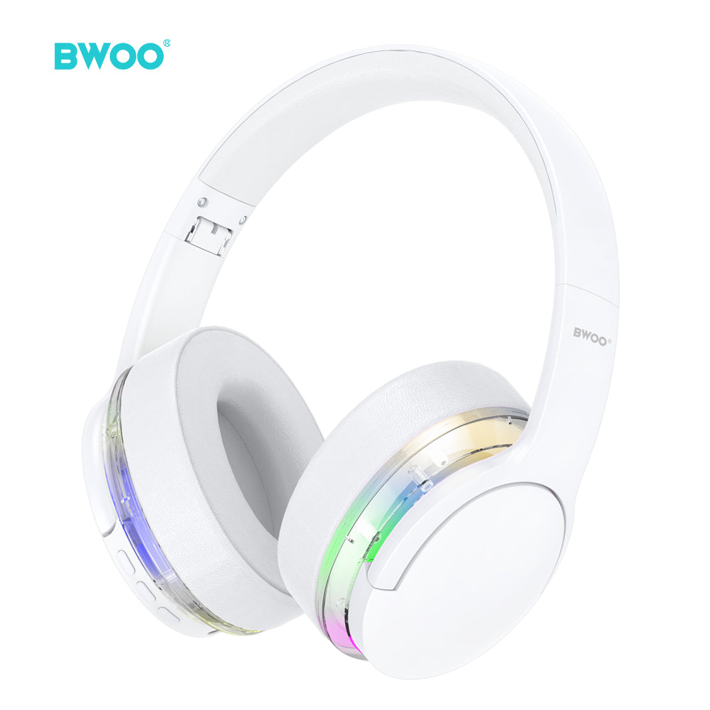 Casti BWOO ANC Wireless Premuim Sound Quality Bw587 Alb