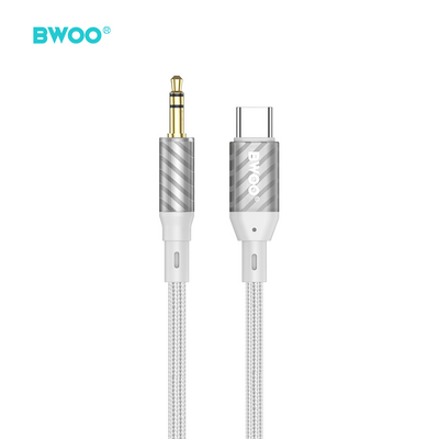 Cablu BWOO AUX Type C To 3.5mm Jack Audio Aux074