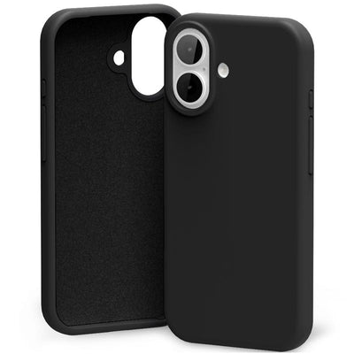 Husa Mercury Silicone pentru iPhone 17 Negru